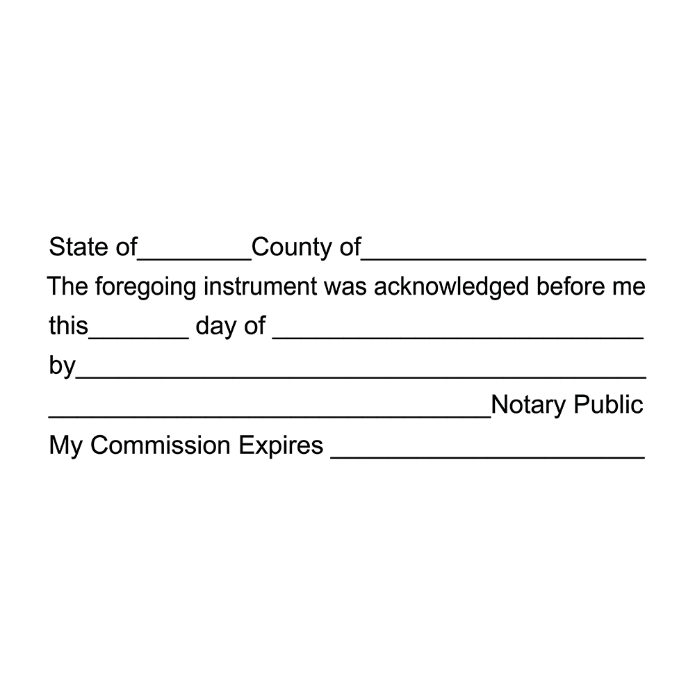 notarized letter