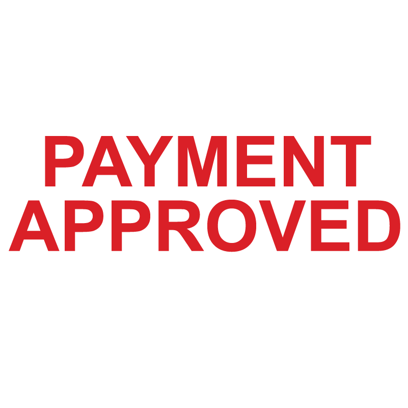 Payment Approved Stamp