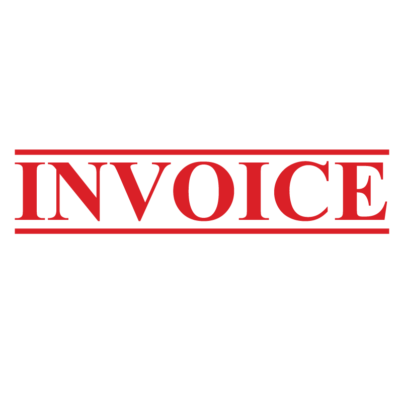 INVOICE Stamp